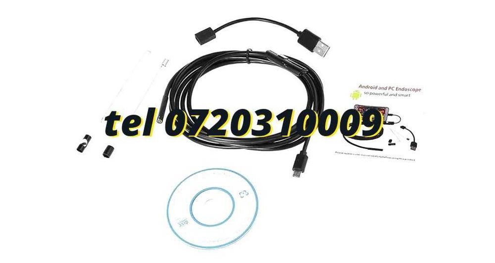 Camera Tip Endoscop 55mm 2m Android