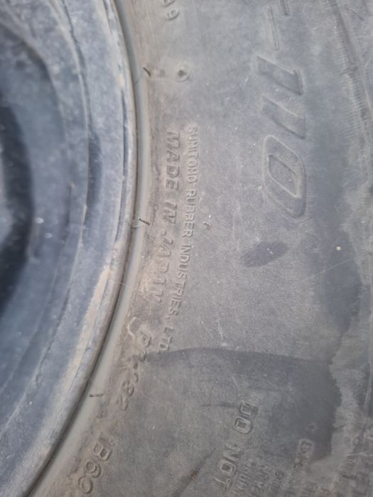 31 10.5 15 гуми с джанти 6×139.7 5 бр комплект M+S