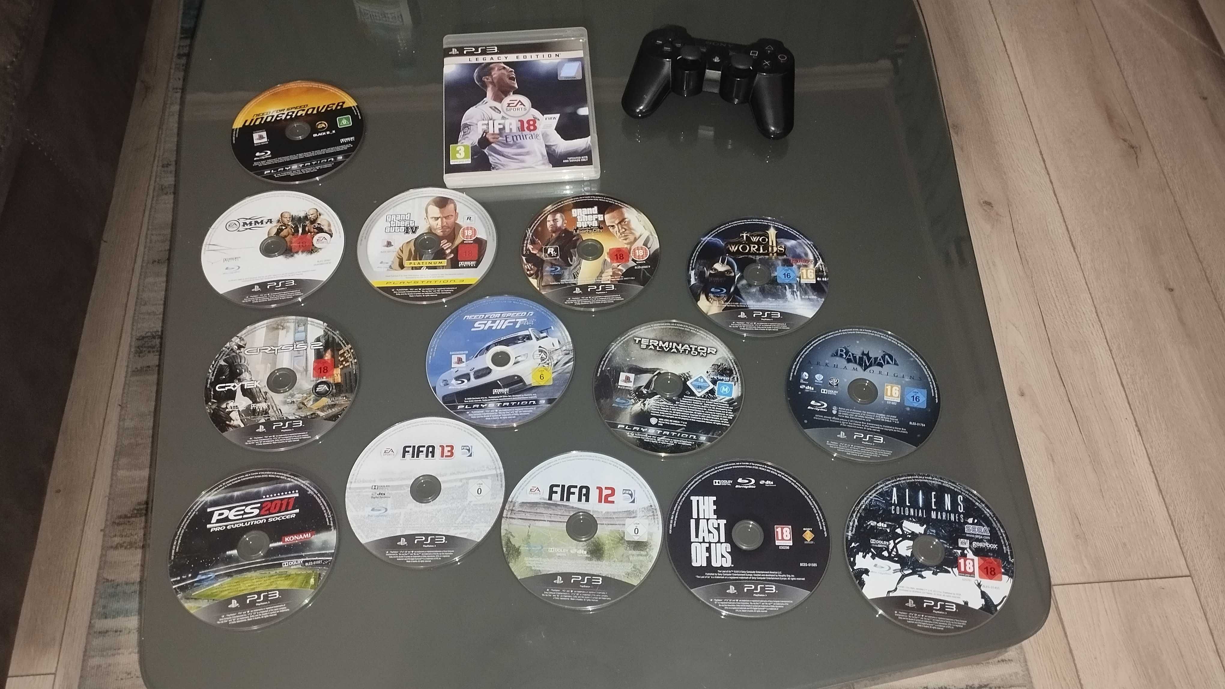 PS3+игри и оригинален джойстик