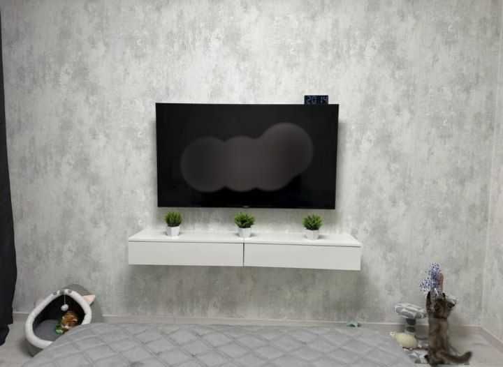 Навесная тумба ( консоль) универсальное решение для любого интерьера.