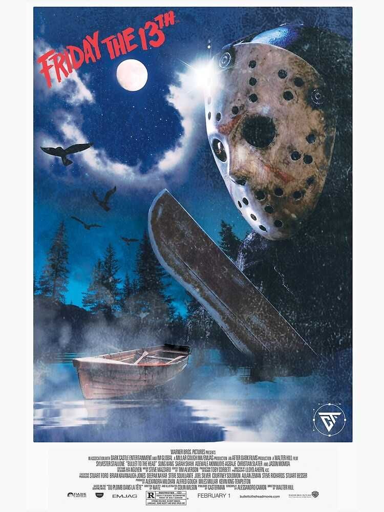 Masca Jason Voorhees film Friday the 13th Vineri 13 Halloween oficiala