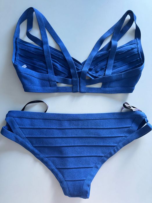 HERVE LEGER - Оригинал - бандажен бански размер S