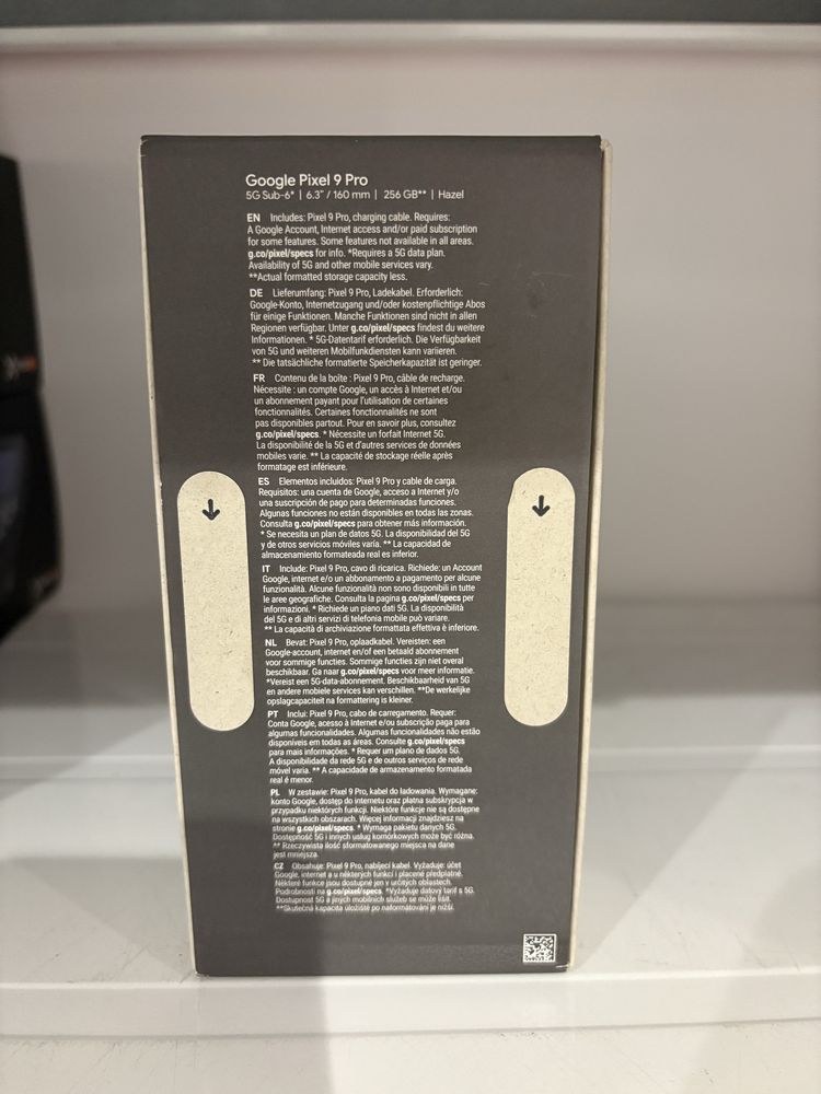 Google pixel 9 pro, 256gb, 16gb Ram SIGILAT