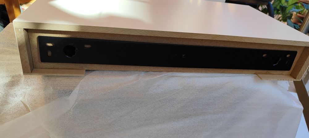 Raft Suspendat cu Sertar, Alb - Ideal pentru un Plus de Spațiu!