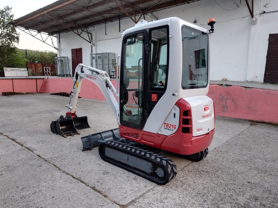 Excavator Takeuchi TB216 2017 1.9t