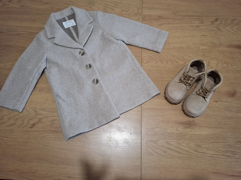 Палто, яке, боти, маратонки и дрехи zara, okaidi, puma 98, 104, 110см