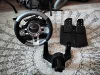 Игровой руль и пидалий от компаний defender