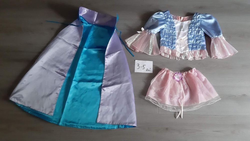 Costum vrajitoare sau zână  Barbiee - marimea 3-4 ani