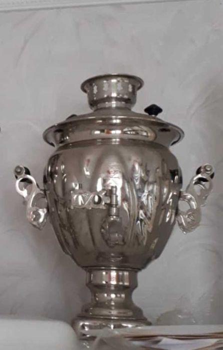 Электросамовар советский , Тульский круглый.