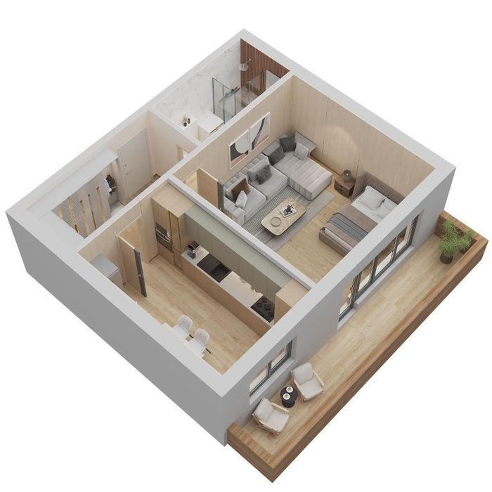 Fiecare detaliu contează Garsoniera 50.9mp locatie Premium zona Coresi