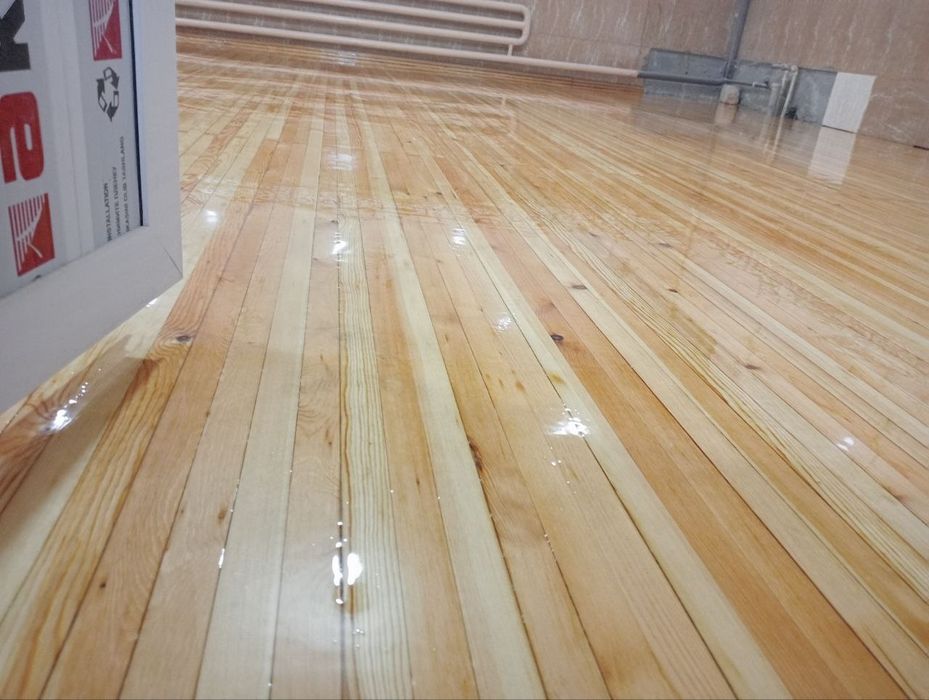 Шлифовка пол паркет