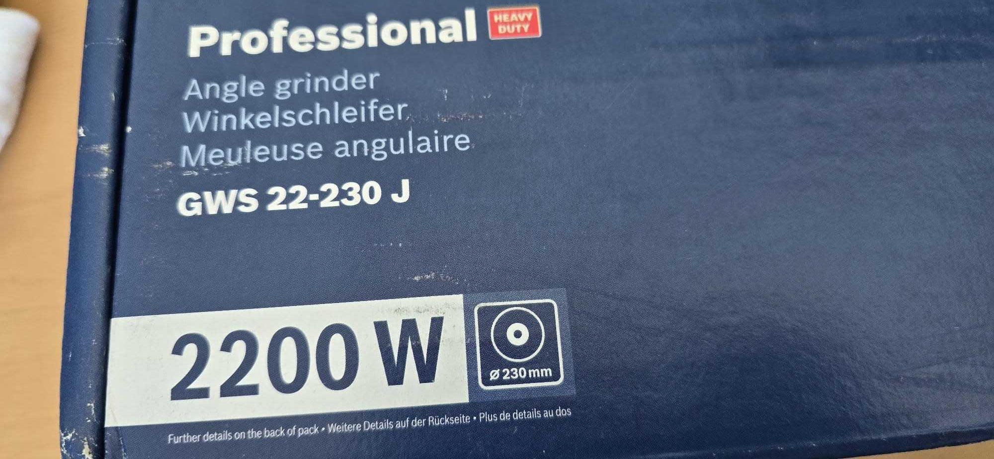 Bosch GWS 22-230 J NOU Bosch ALBASTRU PROFESIONAL Polizor mare