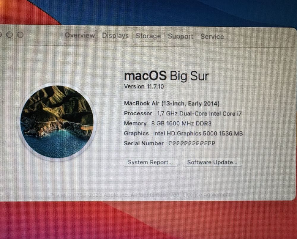 Лаптоп Apple MacBook Air A1466