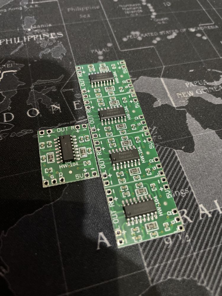 Уселитель 3+3w pam8403