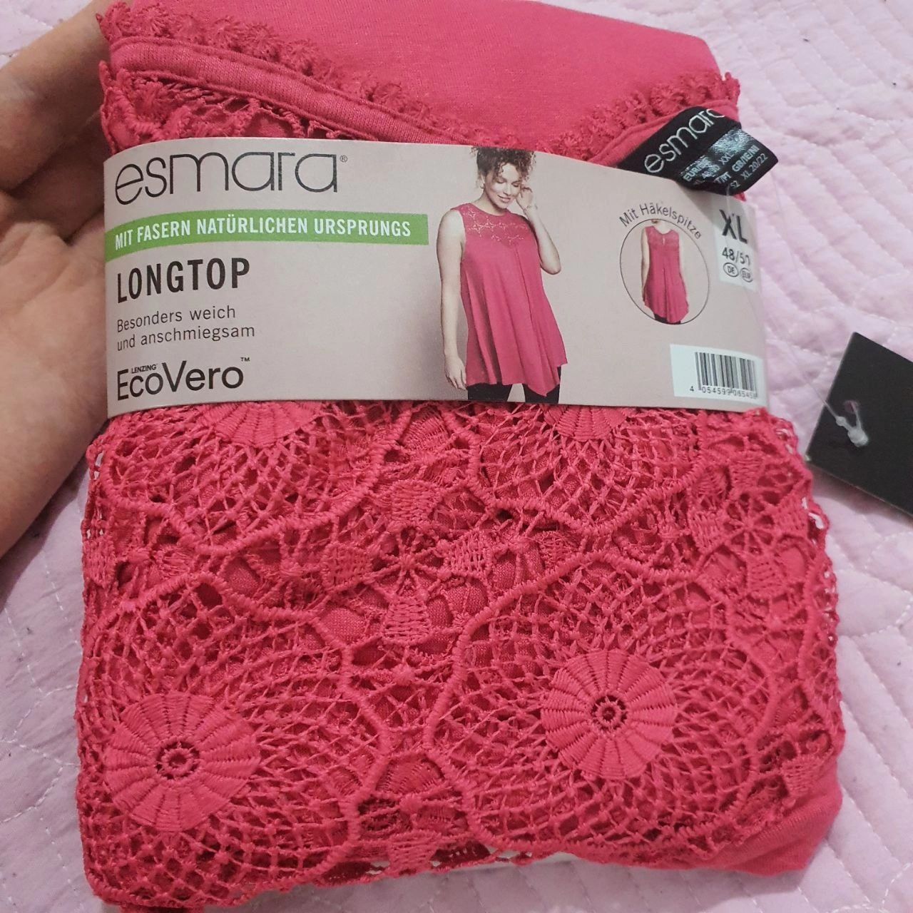 Bluză roz damă Esmara