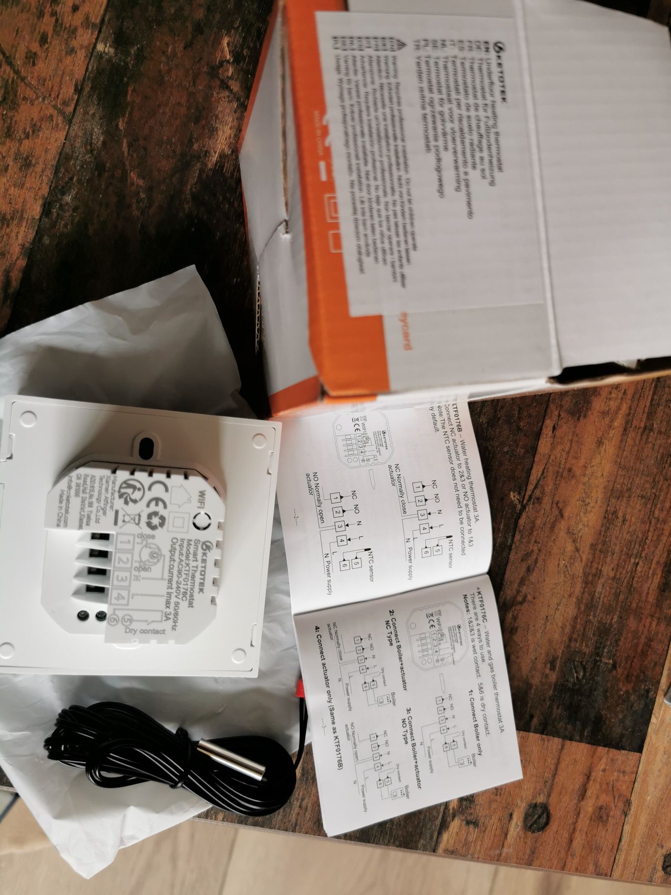 Termostat digital  inteligent