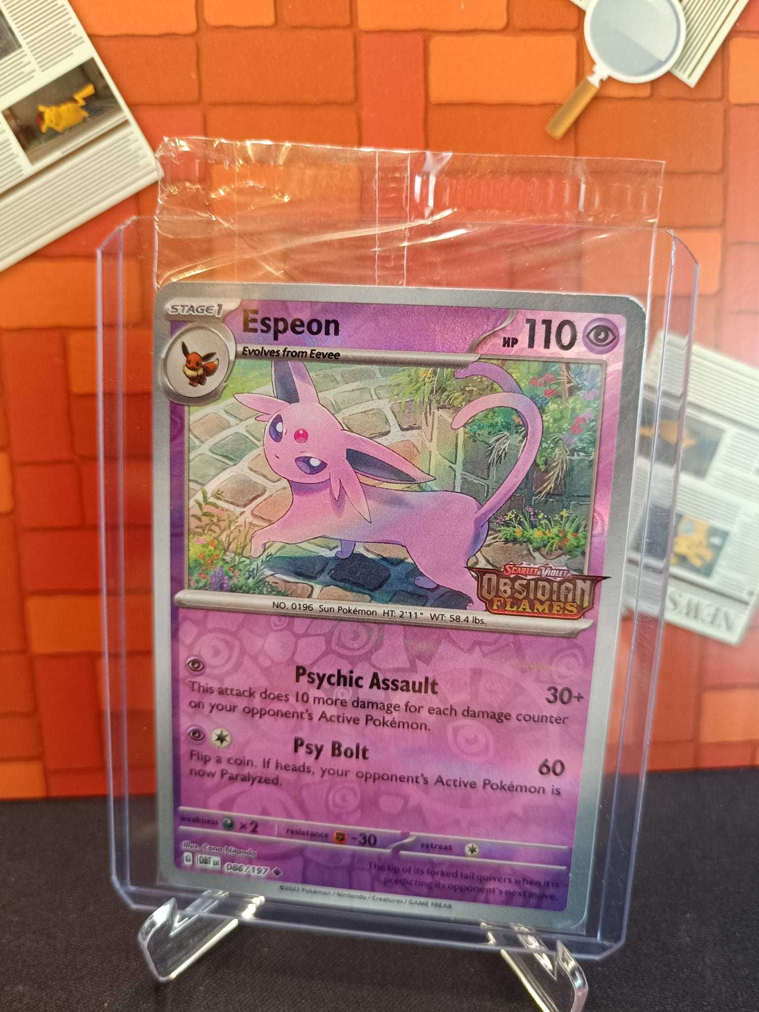 Pokemon Espeon Stamp
