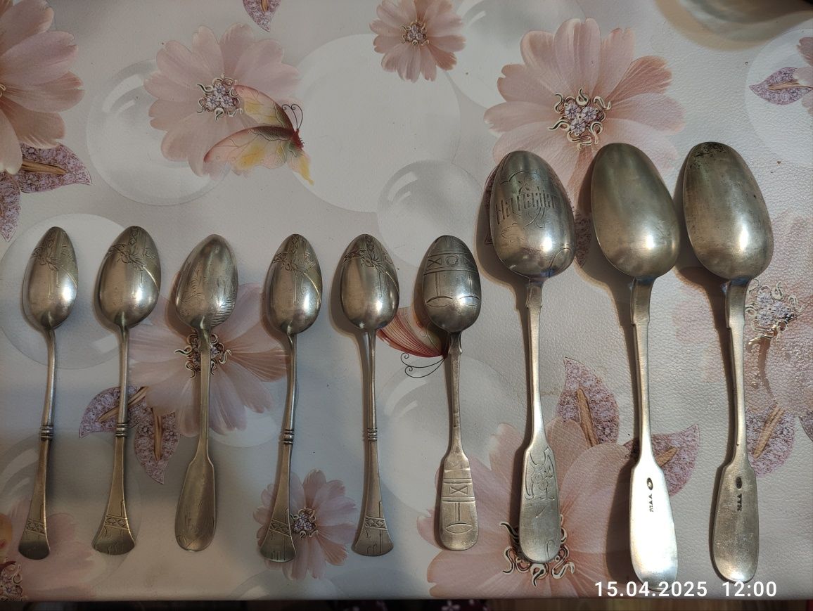 Серебряные царские ложки