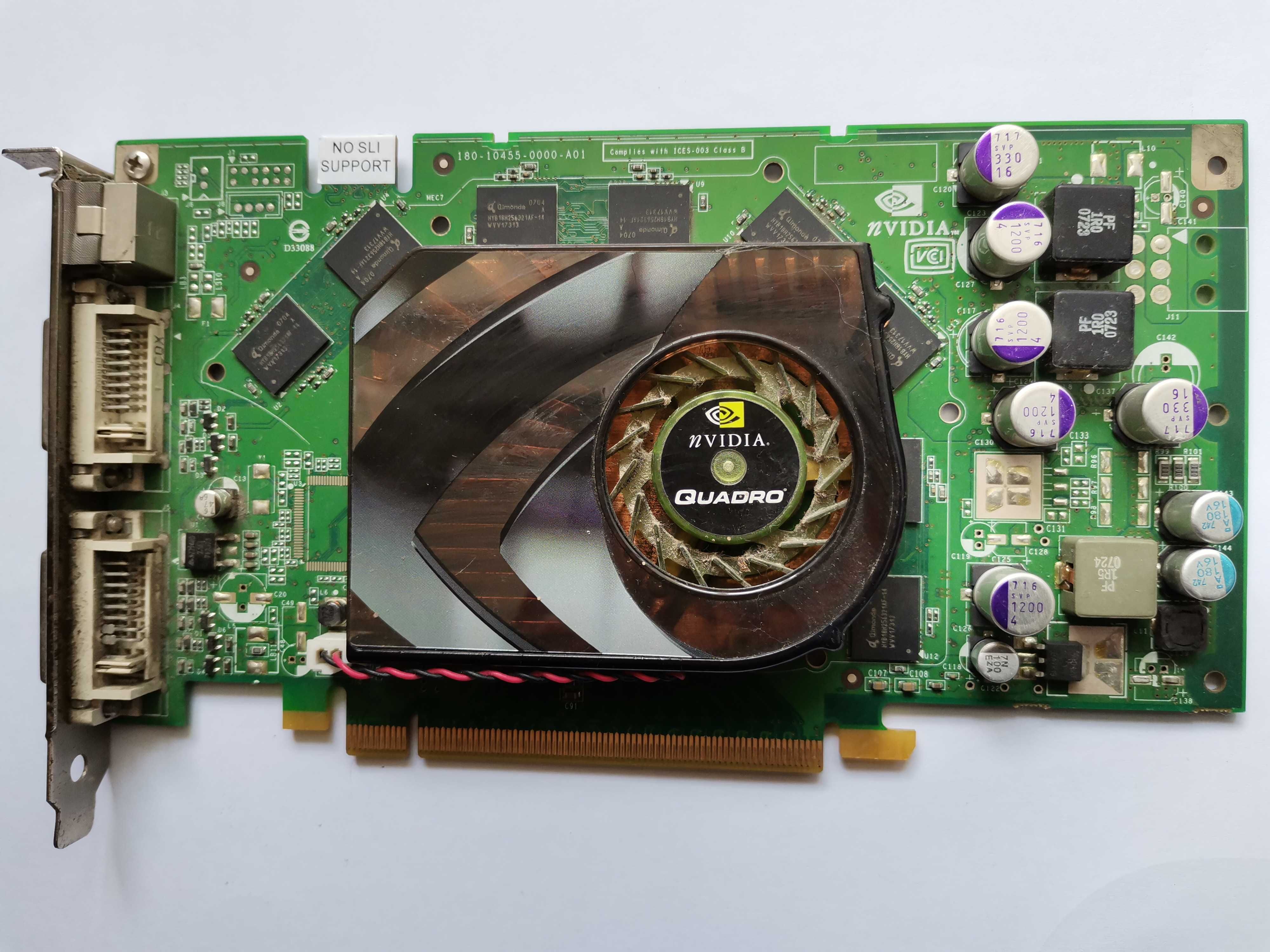 Placa video PC HP 256Mb nVIDIA QUADRO