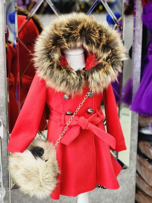 Paltonaș + rochita catifea