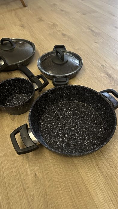 Комплект тенджери Karaca Bio Granite Био Гранит