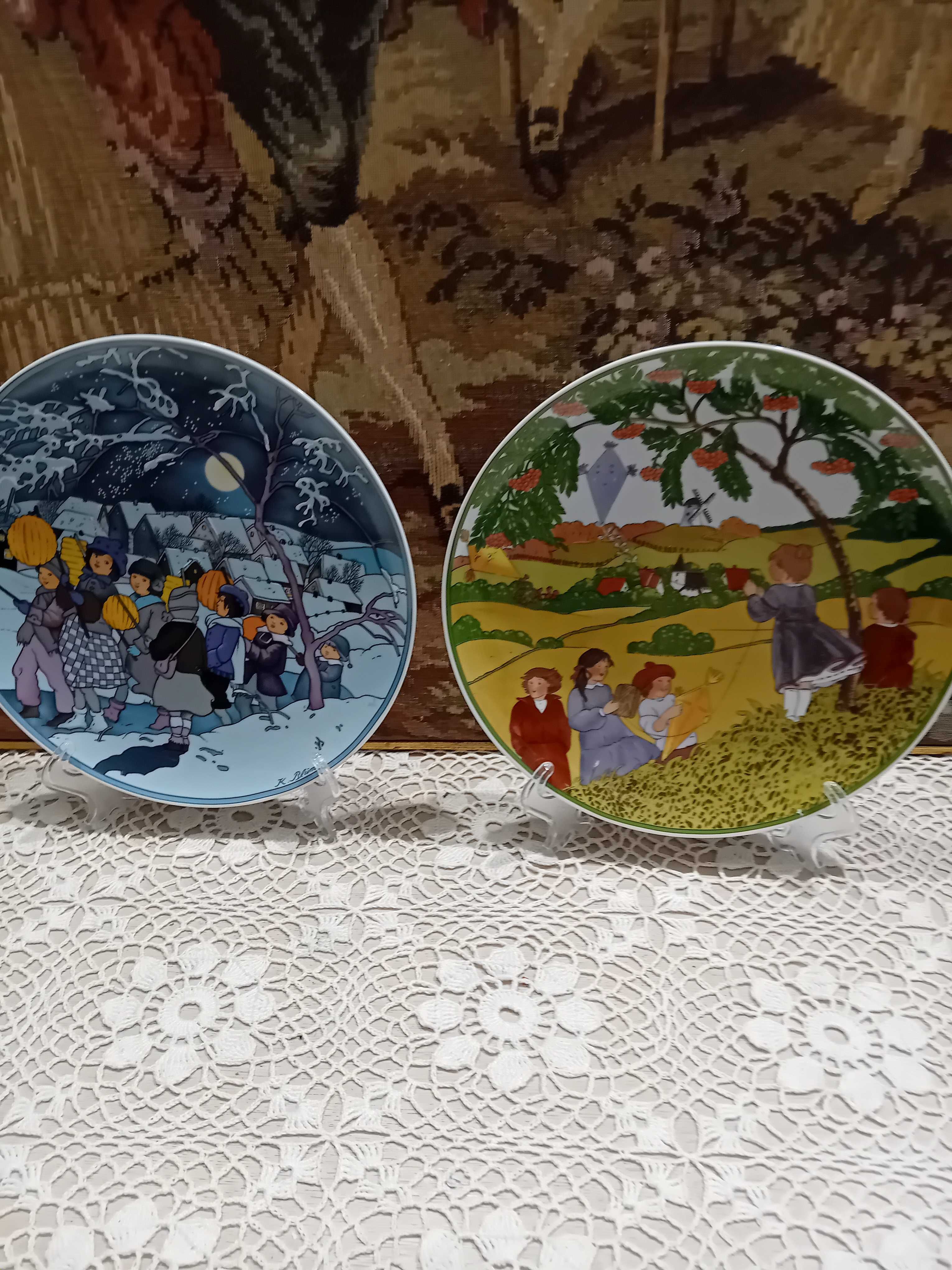 Villeroy I Boch. Супник,чинии за стена,чайник,латиера