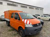 Volkswagen Transporter Doka 6 locuri VW Transporter Doka Pickup cu prelata rate cu avans zero