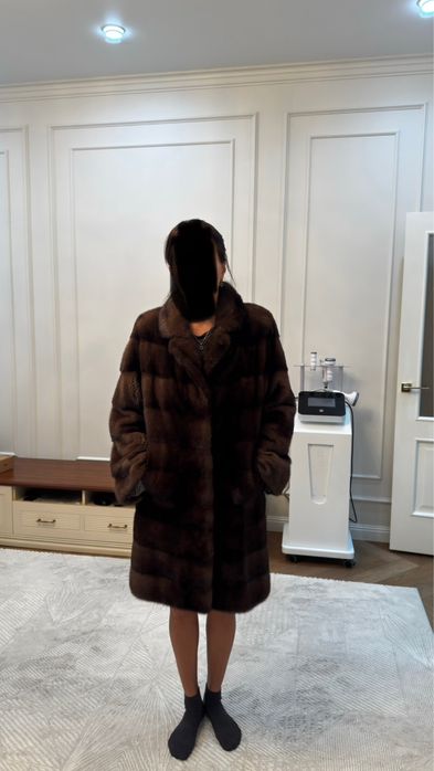 Продаю Норковую Шубу Цветом Ореха