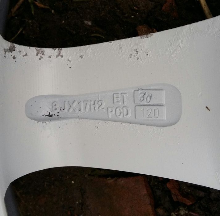 Set 4buc jante BMW R17 seria 8Jx17H2 ET30 - 5x120