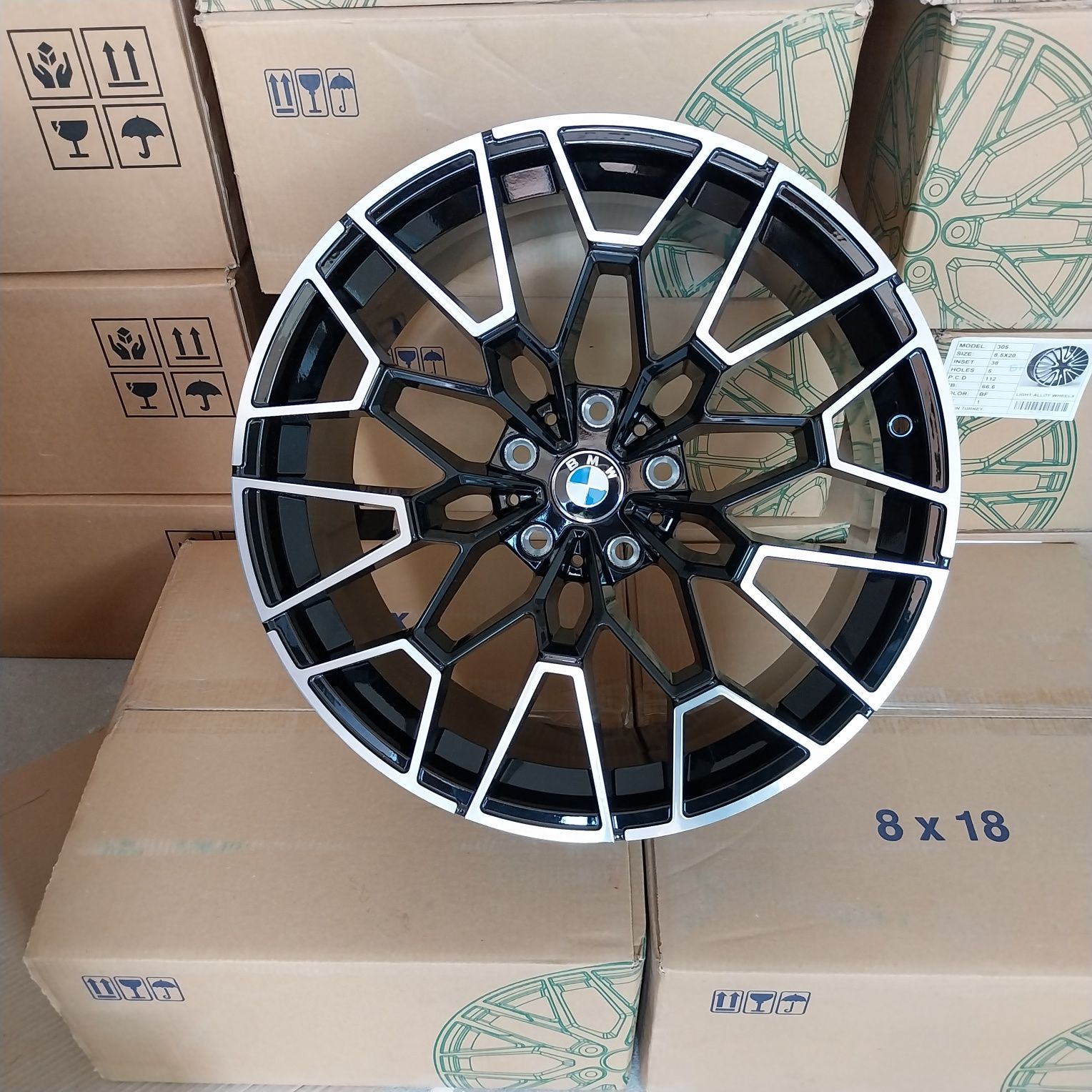 19"цола спорт пакет 5×120 джанти зa BMW F10 F30 E90 E46 Е60 X3 X5 X6 x