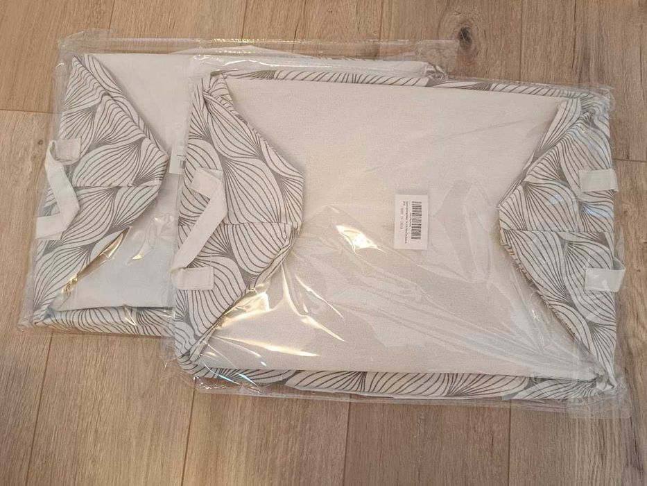 Set format din 2 cutii depozitare (material textil, 43 x 32 x 25 cm)
