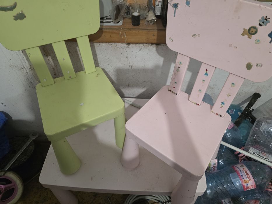 Casuta Smoby/ Masa & scaune Ikea / Lego duplo