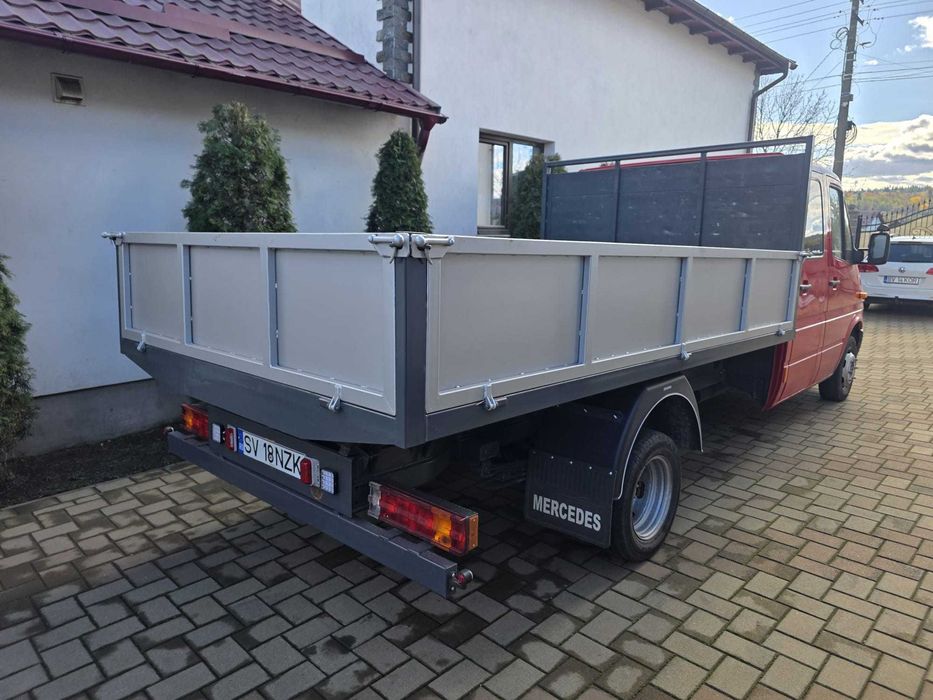 Mercedes Sprinter 413 CDI Basculabil, 5+1, Cabina dubla