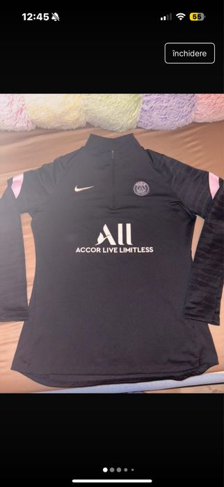 Paris Saint-Germain Strike Drill Top - Black - Womens