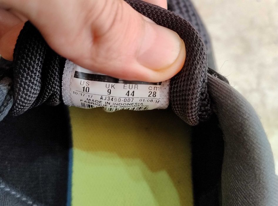 Adidasi Nike negru-verde 44