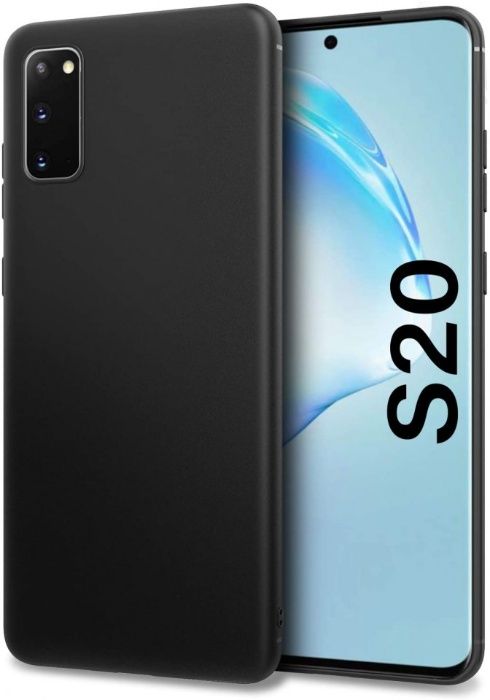 Husa Samsung Galaxy S20, slim antisoc Negru