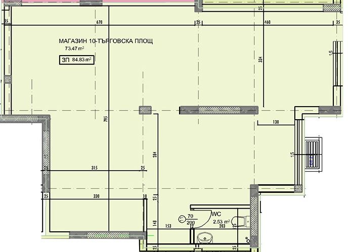 Продава се Магазин в Пловдив, Кючук Париж - 98 кв.м за 999 €/кв.м - Снимка #1