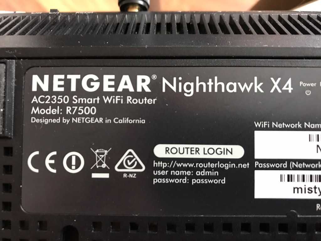 Router Wireless Netgear R7500 AC2350 Nighthawk X4, USB 3.0