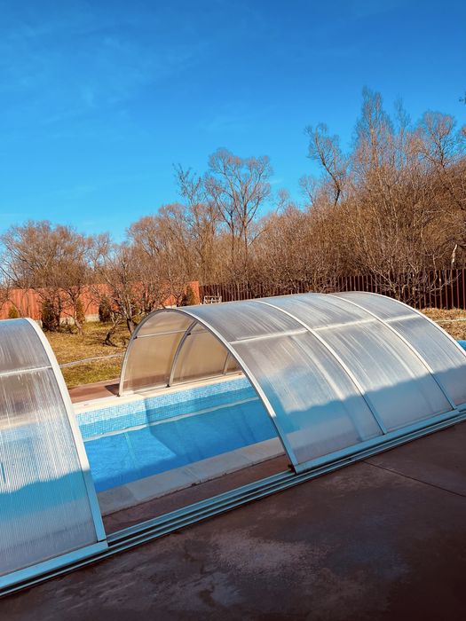 Cabana LA PADURE cu PiSCINA incalzita Sauna si ciubar  si