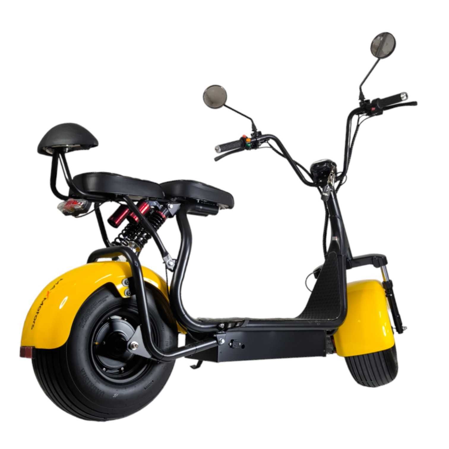 Електрически чопър BIG CITY HARLEY 1500W 60V YELLOW