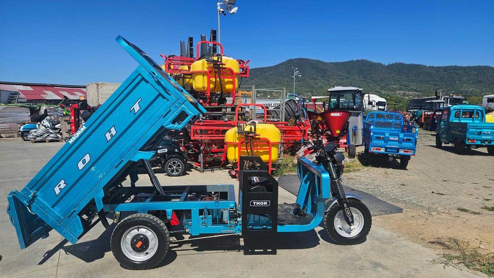 Triciclu electric cu basculare hidraulica fara permis Magnum 3