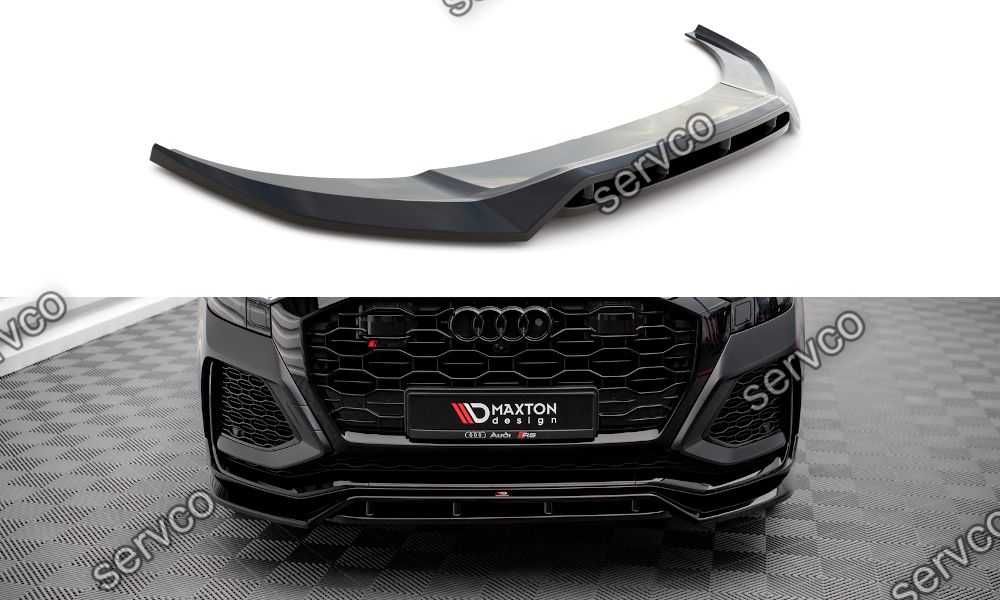 Prelungire splitter bara fata Audi RSQ8 Mk1 2019- v4 - Maxton Design