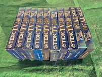 Vând 14 casete video VHS originale TDK de colectie din anii 1970-1990