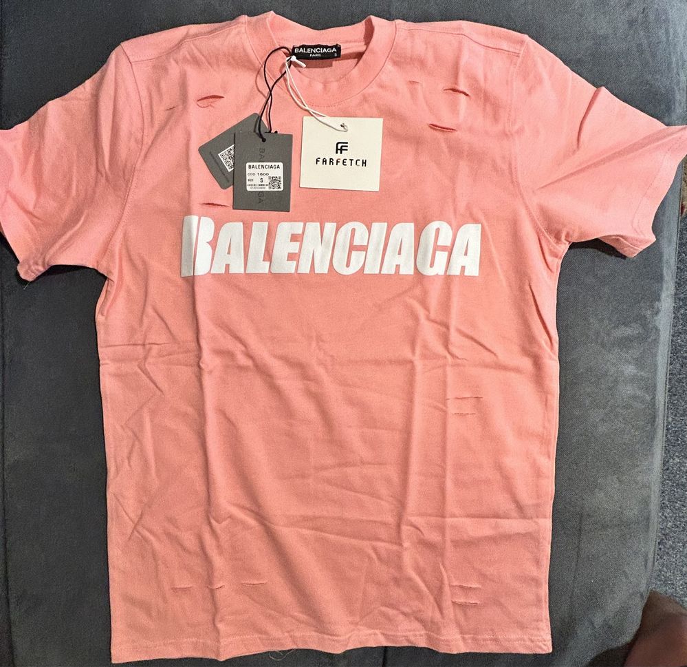 Tricou Balenciaga - unisex - Oversized, distressed, premium