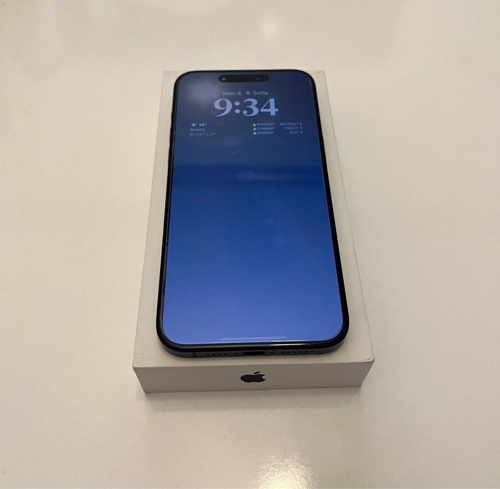 КАТО НОВ iPhone Pro Max 256GB Blue Titanium