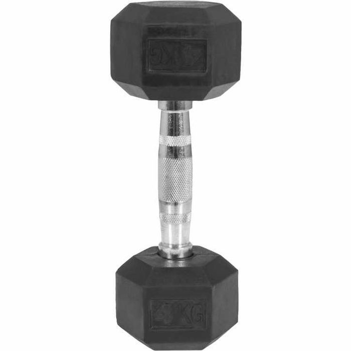 Set 2 gantere hexagonale 8 kg ( 2x4kg )