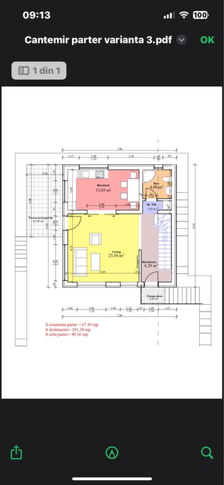 Ocazie rara ‼️ Teren Sararie 451 mp cu Aut. de constructie vila 210 mp