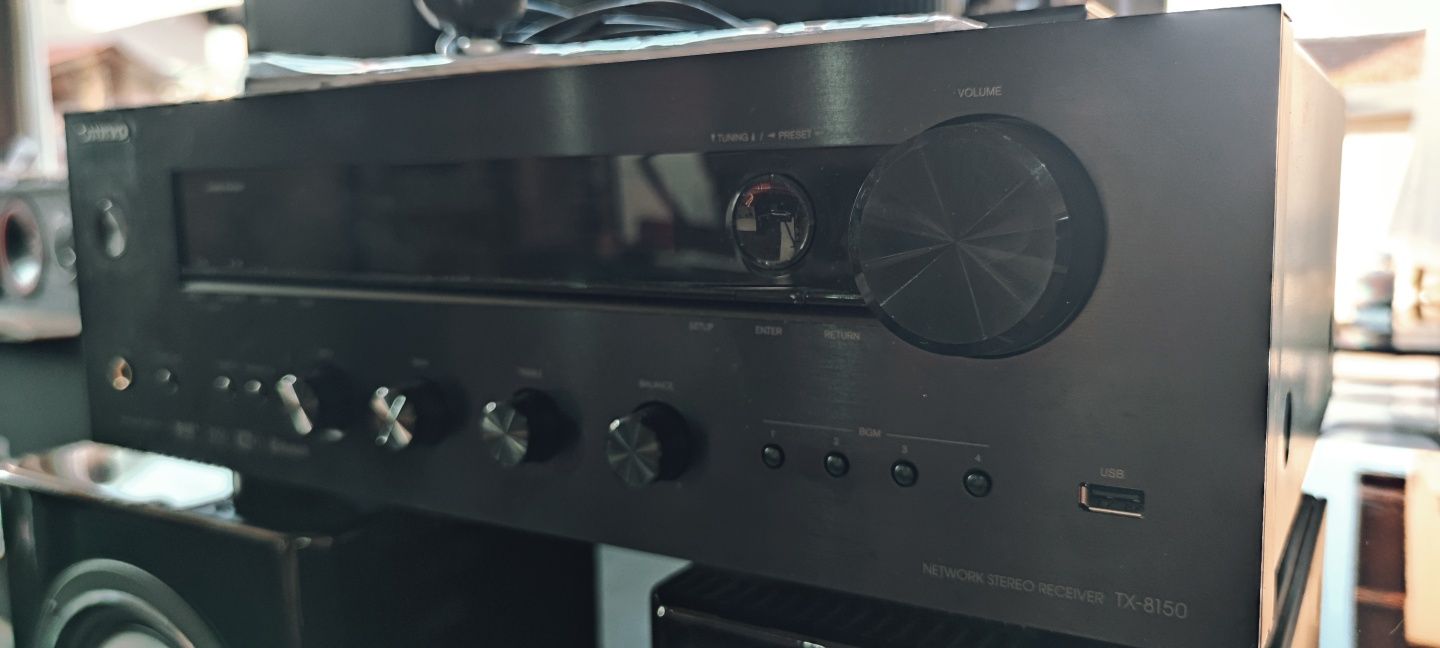 Onkyo TX‑8150 Стерео мрежов ресийвър(усилвател)–Bluetooth, Wi‑Fi
