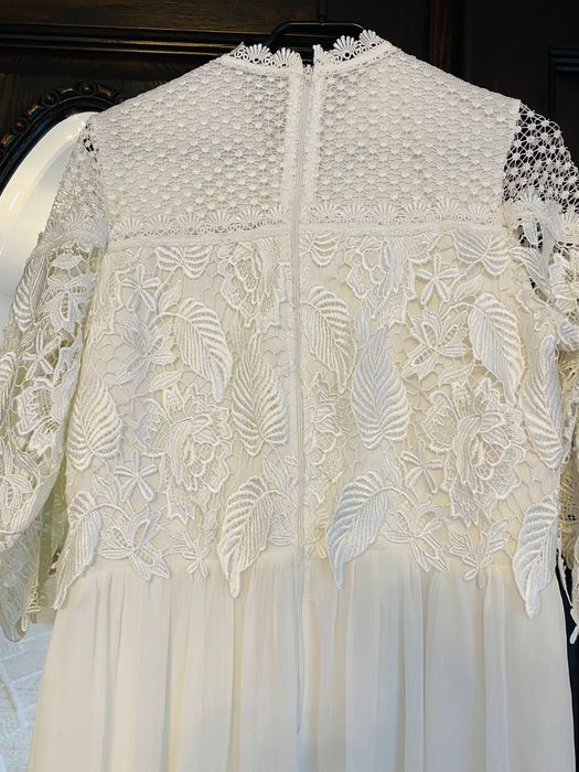 Rochie Little Mistress, elegantă, dantelă și mătase