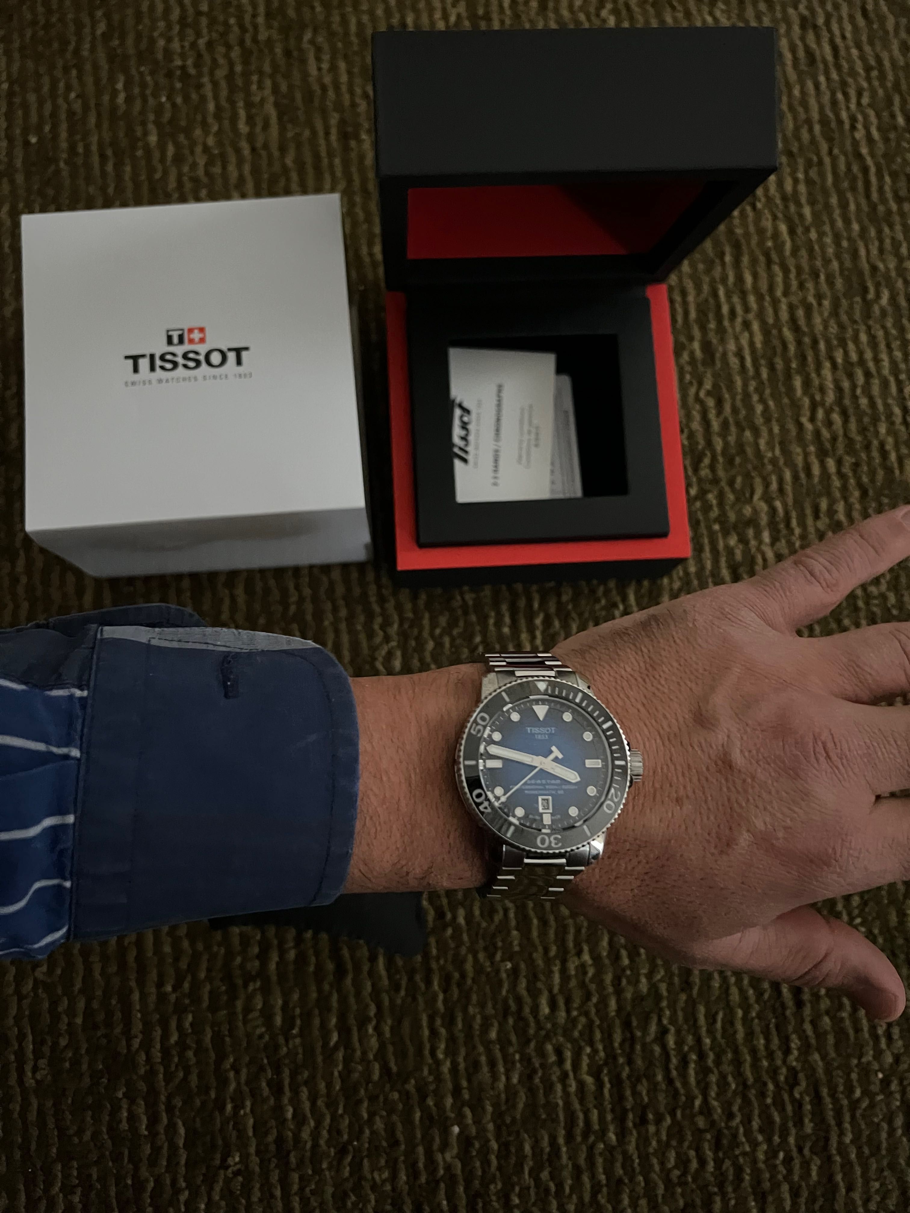 Мъжки часовник TISSOT SEASTAR 2000 НОВ